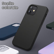 Carica l'immagine nel visualizzatore di Gallery, JETech Cover in Silicone per iPhone 12/12 Pro, Nero