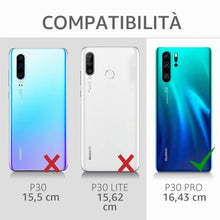 Carica l'immagine nel visualizzatore di Gallery, kwmobile Custodia Compatibile con Huawei P30 Pro Cover - Back Case per Smartphone in Silicone TPU - Protezione Gommata -