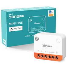 Carica l'immagine nel visualizzatore di Gallery, SONOFF Mini One MINI-1GS - Interruttore intelligente Wi-Fi opaco, 16 A