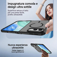 Carica l'immagine nel visualizzatore di Gallery, FAOMSEBS Cover per iPhone Duo, Traslucida Magnetica