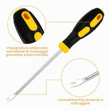 Carica l'immagine nel visualizzatore di Gallery, 4 Pezzi Rivetti Clip Pinze Fastener Remover Puller Pinza Tool Kit, Kit Rimozione di Graffette per Tappezzeria con Estrat