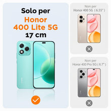 Carica l'immagine nel visualizzatore di Gallery, Oududianzi - Cover Compatibile con Honor 400 Lite 5G [Cover in Silicone Liquido] [Interno in Microfibra] Gomma Gel di Si