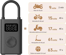 Carica l'immagine nel visualizzatore di Gallery, Xiaomi Portable Electric Air Compressor 2, Compressore ad Aria Portatile