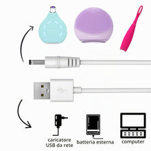 Carica l'immagine nel visualizzatore di Gallery, PHONILLICO Cavo di ricarica 80cm compatibile con Foreo Luna 2/3/4/Mini/Mini 2/Go/Luxe/Bear/Bear 2/Bear Mini/Ufo/Ufo 2/Uf