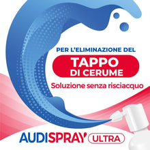 Carica l'immagine nel visualizzatore di Gallery, Audispray Ultra, Spray per Tappo di Cerume e Orecchio Tappato, 20 ml