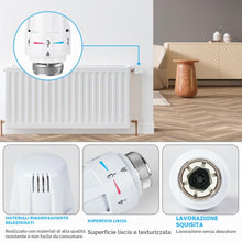 Carica l'immagine nel visualizzatore di Gallery, Flintronic Termostato da Radiatore, Termostatica Intelligente, 6pz