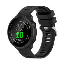 Carica l'immagine nel visualizzatore di Gallery, Cinturino Compatibile con Garmin Forerunner 55/158 / 245/165 / 645, 20mm Cinturino Universale Ricambio, Regolabile Cintu
