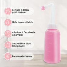 Carica l'immagine nel visualizzatore di Gallery, Bidet Portatile – 350ml Peri Bottle Post Partum per Letto Settimanale e Ospedale | Bidet Portatile da Viaggio con Tasche