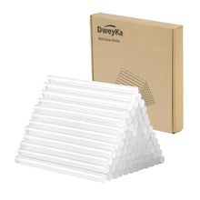 Carica l'immagine nel visualizzatore di Gallery, 50 Pezzi Colla a Caldo Sticks 11mm x 200 mm, Trasparente Bastoni di Colla Caldo per Pistola Colla a Caldo, Fai da Te, As