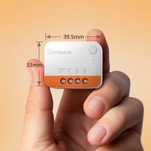 Carica l'immagine nel visualizzatore di Gallery, SONOFF ZBMINIL2 Interruttore Smart Zigbee, Senza Neutro, Mini Modulo Relè per Luci, Controllo 2 Vie, Compatibile Alexa &amp;