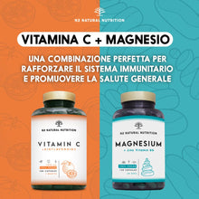 Carica l'immagine nel visualizzatore di Gallery, VITAMINA C 1000 mg ALTO DOSAGGIO + Bioflavonoidi - Naturale Vitamine C Complex Pura - Riduce la Stanchezza e la Fatica, 