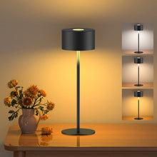 Carica l'immagine nel visualizzatore di Gallery, Lampada da tavolo senza fili a batteria, dimmerabile, piccola