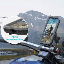 Carica l'immagine nel visualizzatore di Gallery, iMESTOU Supporto Impermeabile per il Telefono del Motociclo, Antifurto, L