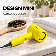 Carica l'immagine nel visualizzatore di Gallery, INNOLIVING INN-612 Mini Asciugacapelli 1200W, Phon da Viaggio Compatto con 2 Velocità e Temperature, Asciugatura e Styli