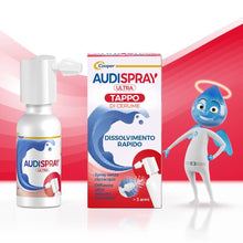 Carica l'immagine nel visualizzatore di Gallery, Audispray Ultra, Spray per Tappo di Cerume e Orecchio Tappato, 20 ml