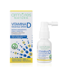 Carica l'immagine nel visualizzatore di Gallery, Armores Natura Integratori Alimentari, Vitamina D Vegetale Spray, Integratore a Base di Vitamina D3, Origine Vegetale, c