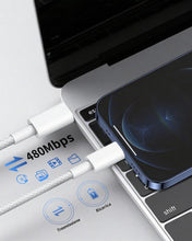 Carica l'immagine nel visualizzatore di Gallery, Cavo iPhone 2 Metri, [Certificato MFi] Cavo USB C Lightning Ricarica Rapida