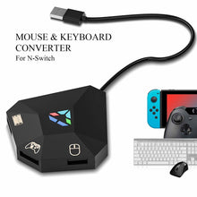 Carica l'immagine nel visualizzatore di Gallery, INF Adattatore per Tastiera e Mouse da Gioco per Console di Gioco, Adattatore per Tastiera e Mouse Compatibile con Ninte