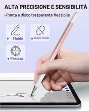 Carica l'immagine nel visualizzatore di Gallery, Penna per Tablet, Pennino Touch 2 in 1 per iPhone/Samsung/Lenovo/Android, Compatibile con iPad Pro/Mini/Air/Smartphone, 