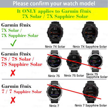Carica l'immagine nel visualizzatore di Gallery, iDaPro Vetro Temperato per Garmin fenix 7X/7X Pro Sapphire Solar