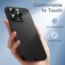 Carica l'immagine nel visualizzatore di Gallery, JETech Cover Ultra Slim per iPhone 15 Pro Max, Titanio Nero