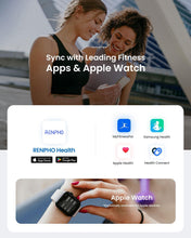 Carica l'immagine nel visualizzatore di Gallery, RENPHO Bilancia Pesapersone Bluetooth, Digitale con App, Bianco