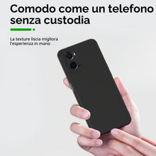 Carica l'immagine nel visualizzatore di Gallery, NEW'C Cover per OPPO A76/A96 4G/A36, Nera Silicone Morbido Antiurto Sottile