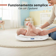 Carica l'immagine nel visualizzatore di Gallery, Grundig Bilancia Neonato Digitale - Precisione 10 Grammi - Max 20 Chili - Bilancia Pesapersone Digitale Funzione Tara - 