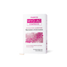 Carica l'immagine nel visualizzatore di Gallery, PHARCOS® Myo-Ac Compresse 30 compresse - Integratore alimentare a base di Myo-inositolo e D-chiro-inositolo per il tratt
