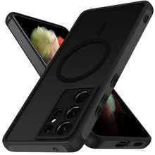 Carica l'immagine nel visualizzatore di Gallery, iVoler Cover Magnetica per Samsung Galaxy S21 Ultra 5G, [Compatibile con MagSafe] [Protezione Antiurto di Grado Militare