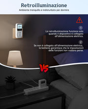 Carica l'immagine nel visualizzatore di Gallery, Timer Presa Elettrica Digitale, 18 Programmi con Conto alla Rovescia al Secondo, Display Retroilluminato, Presa Programm