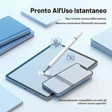 Carica l'immagine nel visualizzatore di Gallery, 3 Pezzi Pennini Capacitivi per Touch Screen ad Alta Sensibilità, Stilo 2 in 1 con Punta a Disco e Punta in Fibra, Penna 