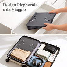 Carica l'immagine nel visualizzatore di Gallery, Lifewit Organizer Armadio Appendere con 5 Ripiani, 102 cm, Grigio, Set di 2
