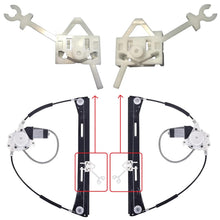 Carica l'immagine nel visualizzatore di Gallery, Twowinds Clip Alzacristallo Compatibile con Fiat Panda 169 - 2 unità Sx/Dx