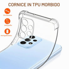 Carica l'immagine nel visualizzatore di Gallery, iVoler Cover per Samsung Galaxy A23 5G, Antiurto Custodia con Paraurti in TPU Morbido e 3 Pezzi Pellicola Vetro Temperat