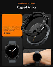Carica l'immagine nel visualizzatore di Gallery, Spigen Cover Rugged Armor per Galaxy Watch 9/8 44mm