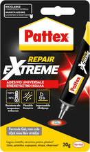Carica l'immagine nel visualizzatore di Gallery, Pattex Repair Extreme, Super Colla trasparente multimateriale, 20 g
