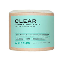 Carica l'immagine nel visualizzatore di Gallery, Circles CLEAR Integratore Pelle Donna Zinco Bardana Ortica 60 Capsule
