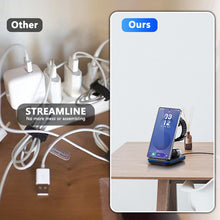 Carica l'immagine nel visualizzatore di Gallery, Caricatore Wireless Per Samsung, 3 in 1 Samsung S26 Ultra Wireless Charger, Stazione di Ricarica Per Samsung S25 Ultra/S