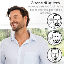 Carica l'immagine nel visualizzatore di Gallery, Beurer Rifinitore angolare di precisione HR2000 Barbers, modella e rifinisci sopracciglia, naso, peli delle orecchie, De