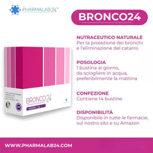 Carica l'immagine nel visualizzatore di Gallery, Bronco24 | Integratore Gola e Vie Respiratorie, 14 Buste x 3 gr