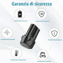 Carica l'immagine nel visualizzatore di Gallery, Energup 2 pezzi 10.8 V 3.5Ah Batteria per Makita Batteria BL1013