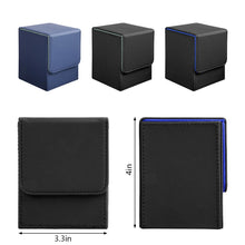 Carica l'immagine nel visualizzatore di Gallery, Aolso Deck Box,Magnetic Flip Deck Box Magic con Capacità di 100 Cartes Collezionabili,Scatola Porta Carte per Carte da C