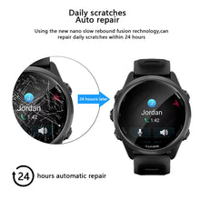 Carica l'immagine nel visualizzatore di Gallery, 3 Pezzi per Garmin Forerunner 570 42mm Pellicola Protettiva, Non Vetro temperato TPU Flessibile Copertura Completa Imper