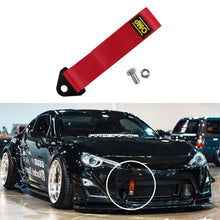 Carica l'immagine nel visualizzatore di Gallery, Tokaneit Corda per Rimorchio in Nylon 1 Pezzi Rosso Fune di Traino Universale Racing,Cinghia di Traino da Corsa ad Alta 