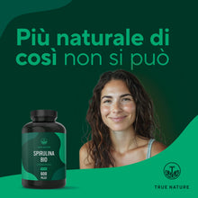 Carica l'immagine nel visualizzatore di Gallery, Bio Spirulina ultra dimagrante - 600 compresse 500 mg - 4000 mg al giorno