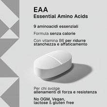 Carica l'immagine nel visualizzatore di Gallery, EAA Aminoacidi Essenziali RTP con Vitamina B6, 500 Compresse