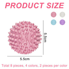 Carica l'immagine nel visualizzatore di Gallery, Lixiluxia 8 pezzi Palline per Asciugatrice, Palle Lavatrice, Sfere Asciugatrici, Sfera Palla Asciugabiancheria, Dryer Ba