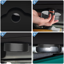 Carica l'immagine nel visualizzatore di Gallery, BANGTING Set di Tampone in Gomma per Cric Compatibili con Tesla Model 3 / S/X/Y, 4 Tampone Sollevamento con Scatola di I