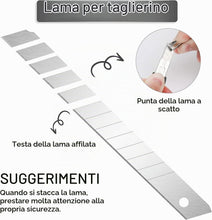 Carica l'immagine nel visualizzatore di Gallery, Gebildet 5 pezza Taglierina di Utilità, Snap-Off Lame 9 mm, Angolo della Lama: 60°, per Arti Grafiche/Vinile Auto